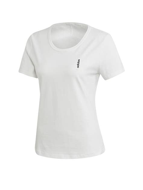 adidas t shirt damen weiß gold|weiße T.